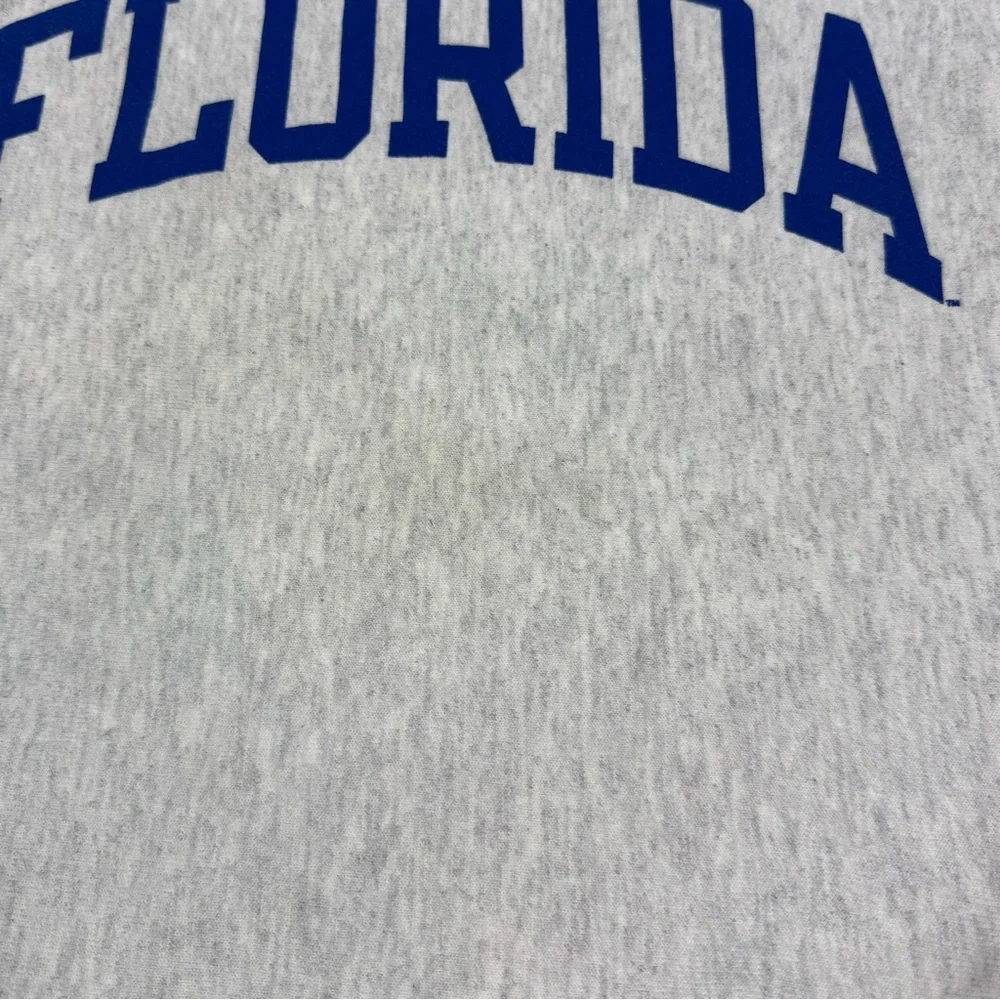 Champion Reverse Weave Florida Gators Crewneck Sweatshirt Sz Small Heathered B9 - Picture 6 of 8